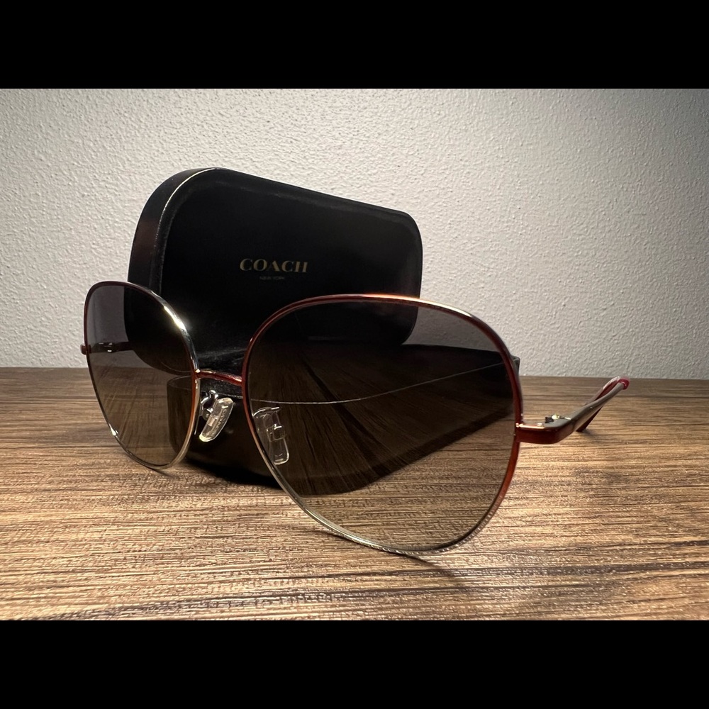UNISEX Coach Round Sunglasses